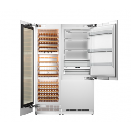 BERTAZZONI RWBM6075S5FPNS Εντοιχιζόμενος Ψυγειοκαταψύκτης + Κελάρι Κρασιών Λευκό